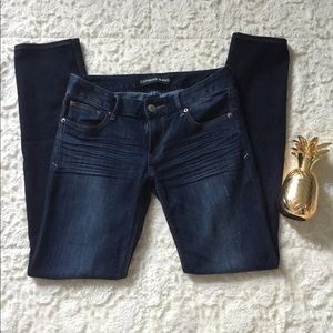 Express skinny jeans.